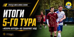 «Искра-Алтуд» не сбавляет ход, «СтавропольАгроСоюз» выиграл перестрелку: итоги 5-го тура Третьей лиги ЮФО/СКФО